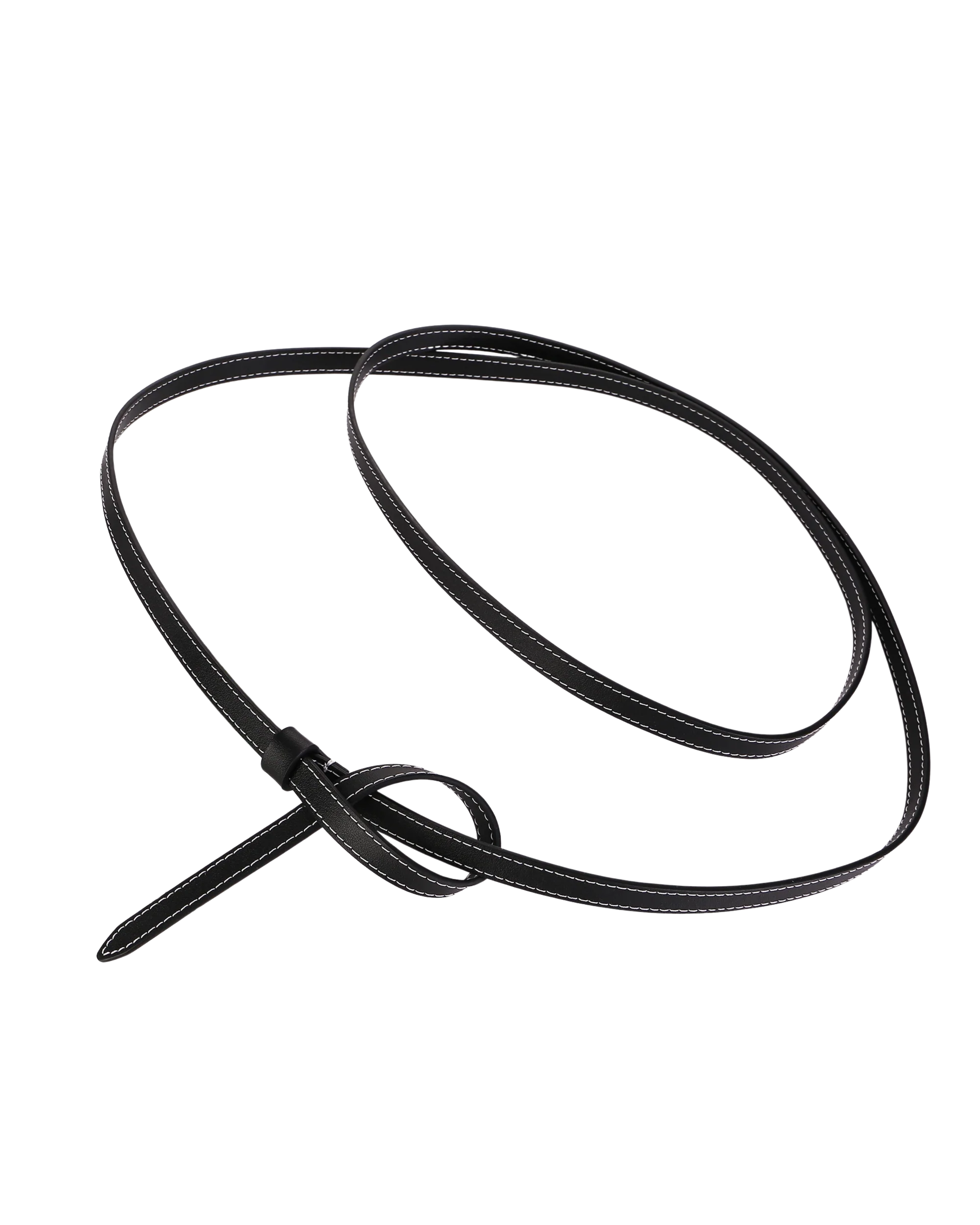 Cinto de Couro Nó Duplo Feminino - Luino