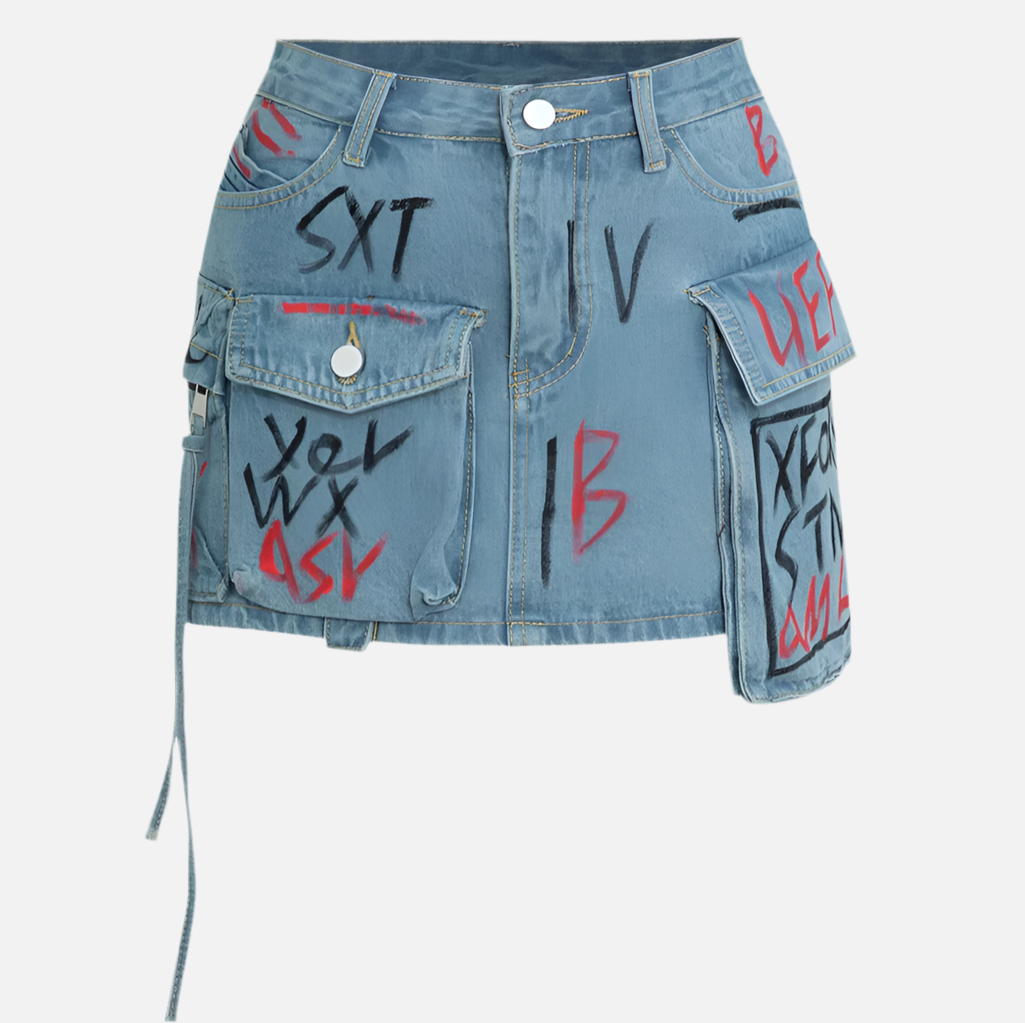 Saia Jeans Kristen (P e M)