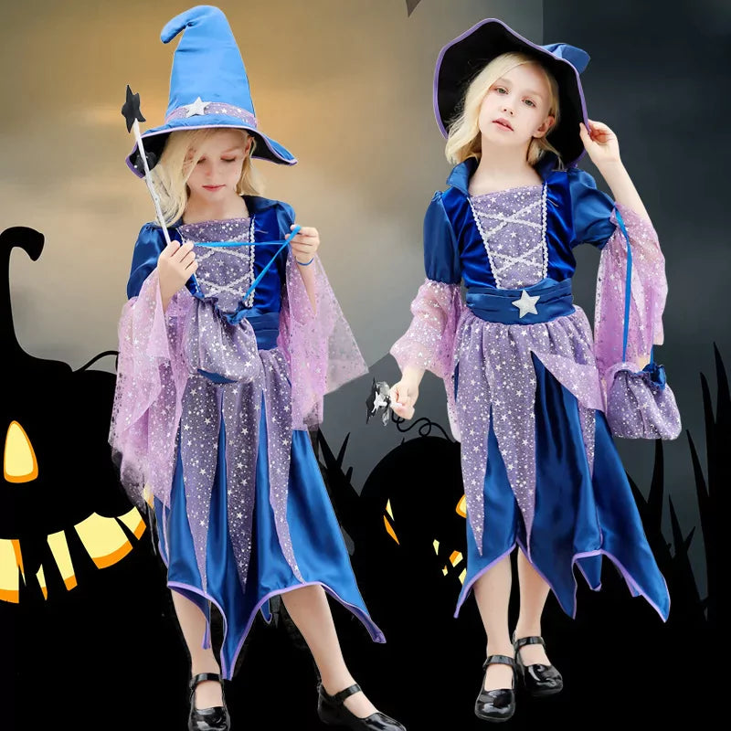 Fantasia Infantil Bruxinha Abracadabra Luxo