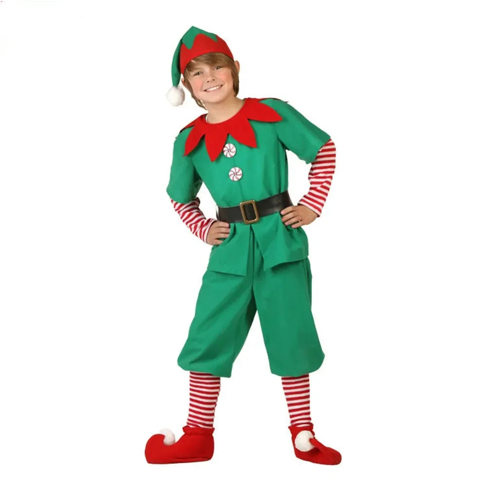 Fantasia Infantil Elfo de Natal