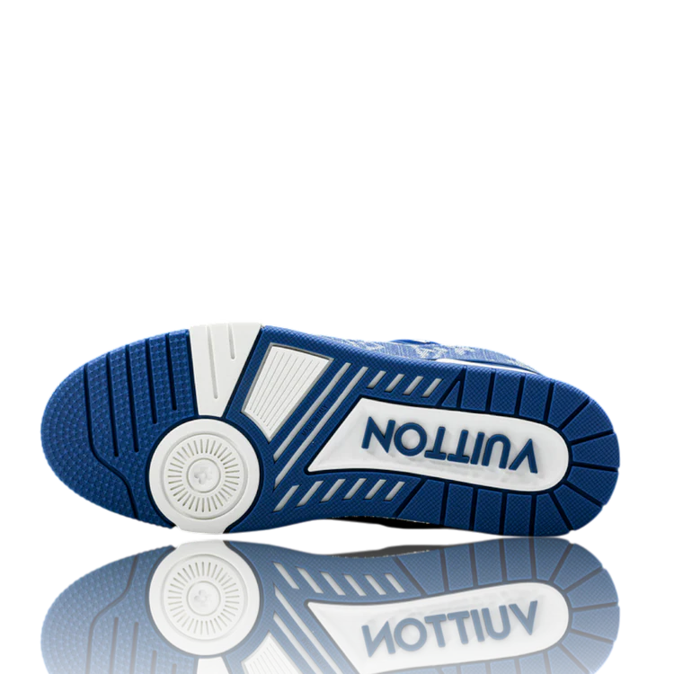 Louis Vuitton Trainer Low 'Monogram Denim White Blue'
