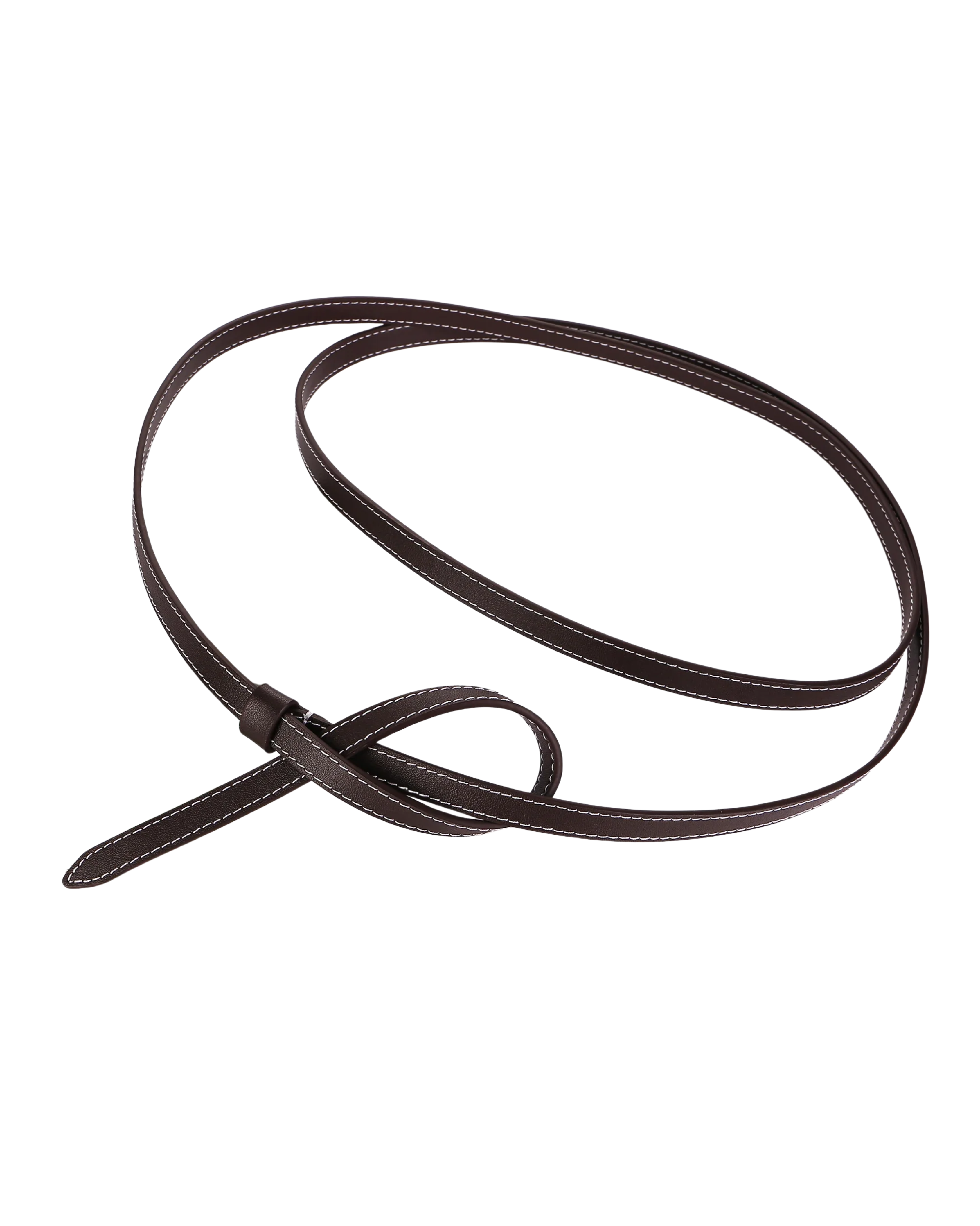 Cinto de Couro Nó Duplo Feminino - Luino