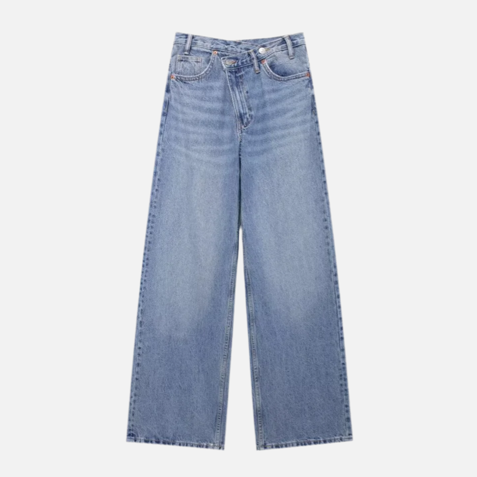 Calça Jeans Assimétrica Zuma