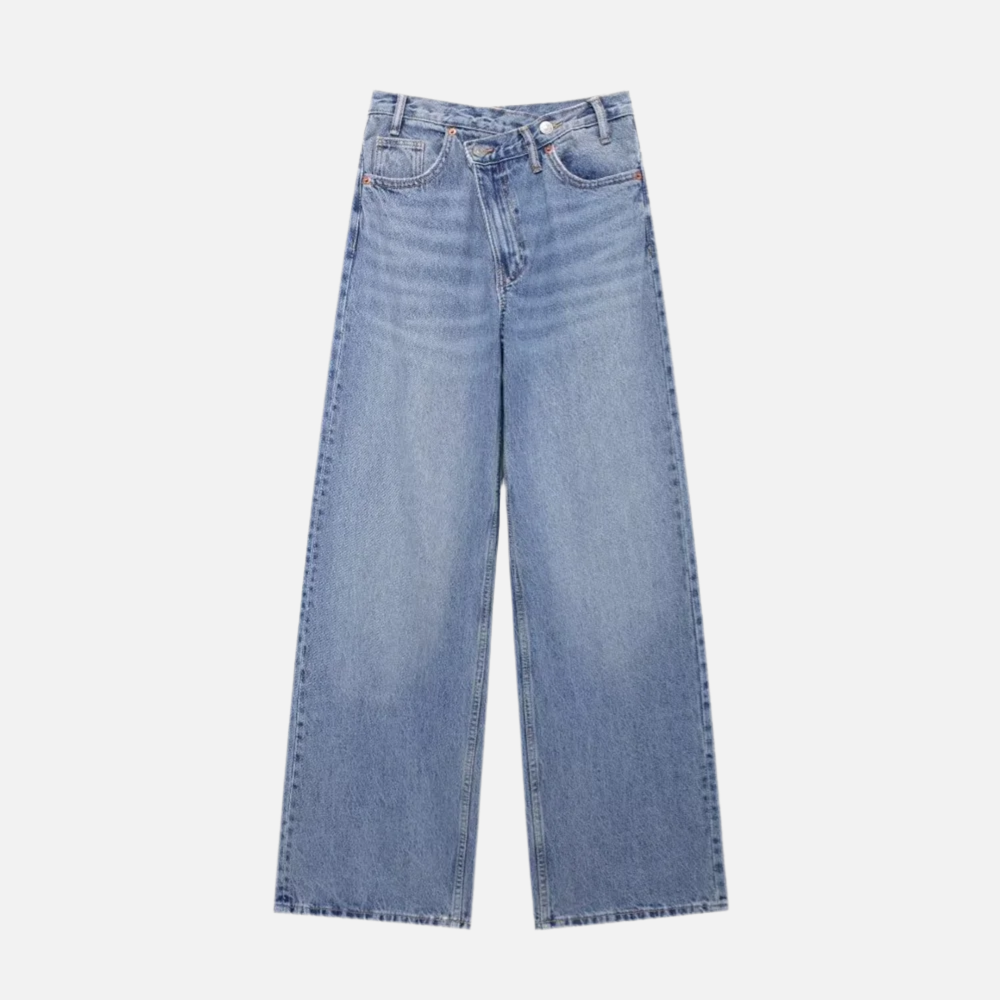 Calça Jeans Assimétrica Zuma