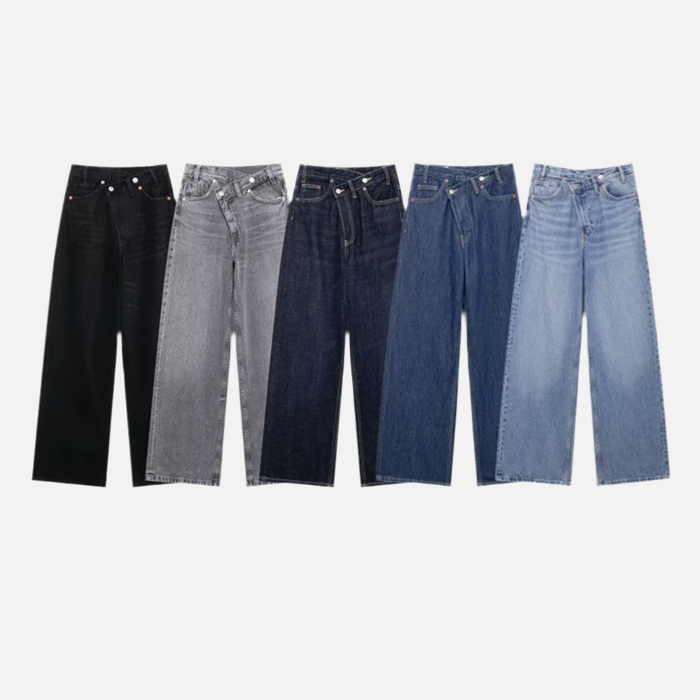 Calça Jeans Assimétrica Zuma