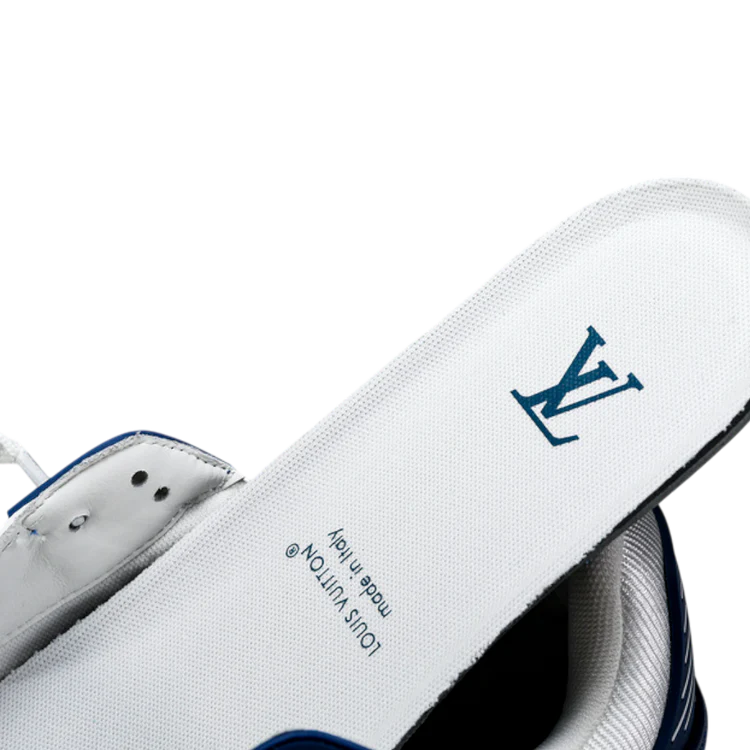Louis Vuitton Trainer Low 'Monogram Denim White Blue'