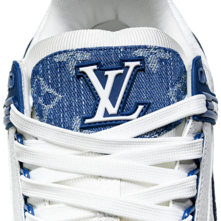 Louis Vuitton Trainer Low 'Monogram Denim White Blue'