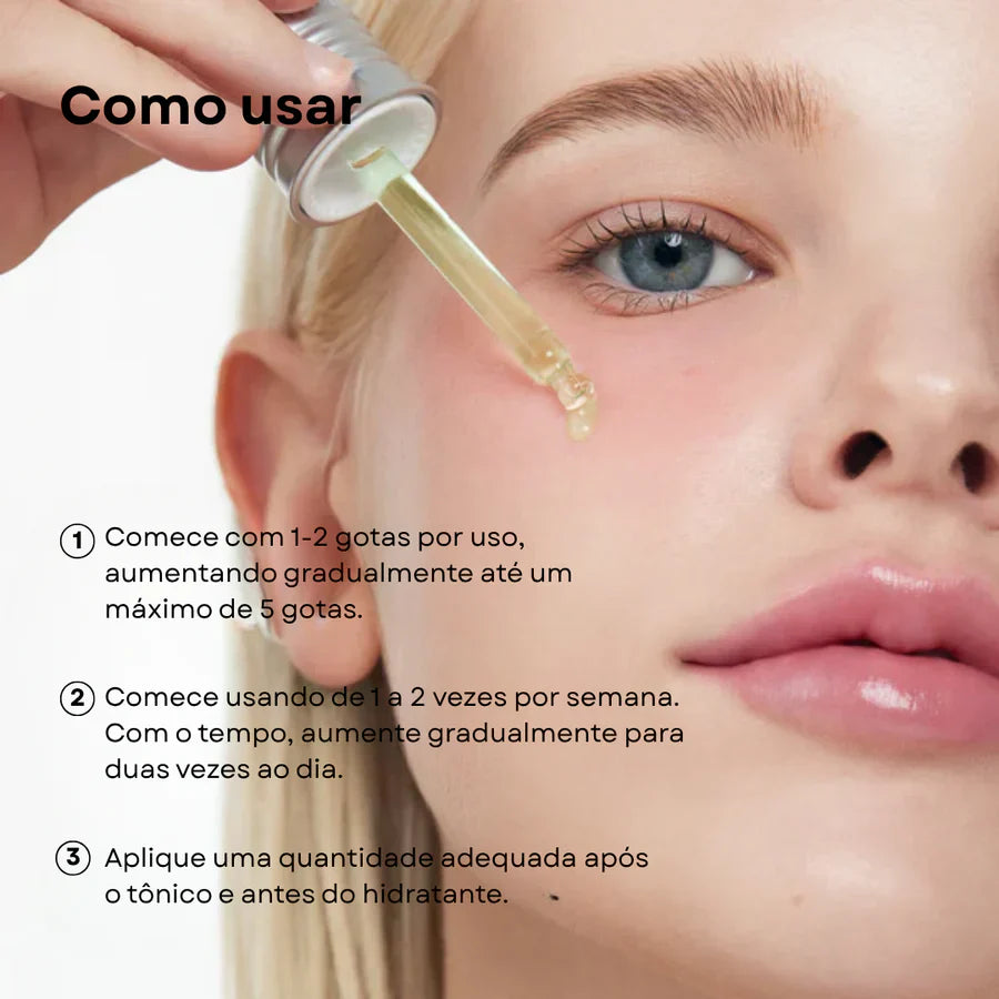 Sérum Calmante com Ácido Azelaico 10% e Ácido Hialurônico