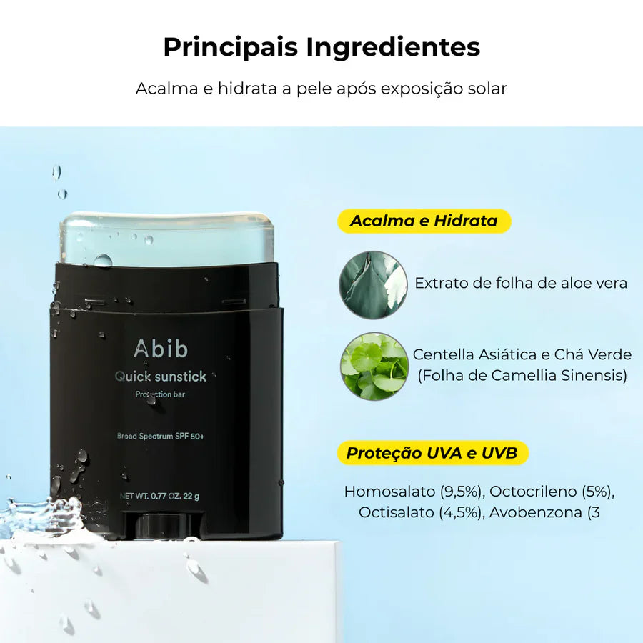 Barra de Proteção Solar Quick Sunstick