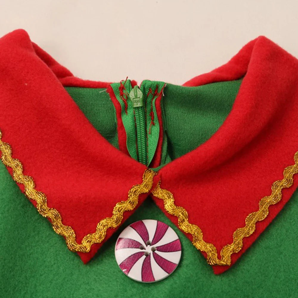 Fantasia Infantil Elfo de Natal
