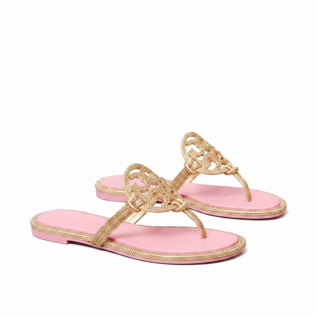 Tory Burch Miller Pavé Knotted Sandal