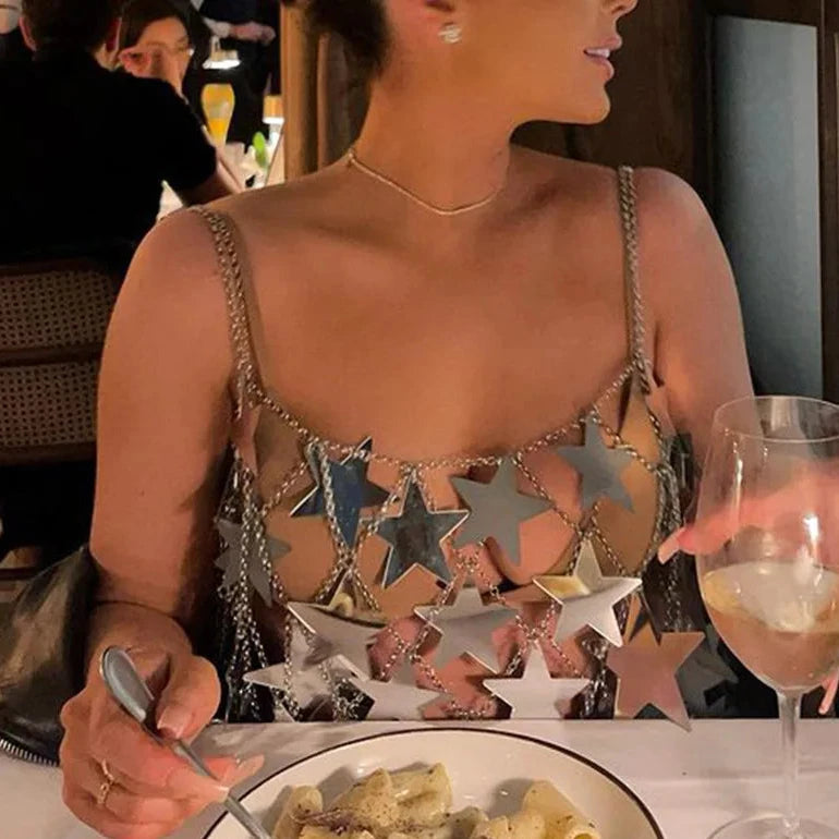 Body Chain Top Estrela