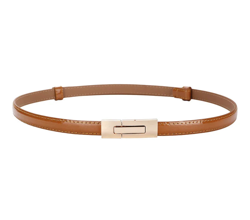 Cinto de Couro Ajustável Feminino - Cortona