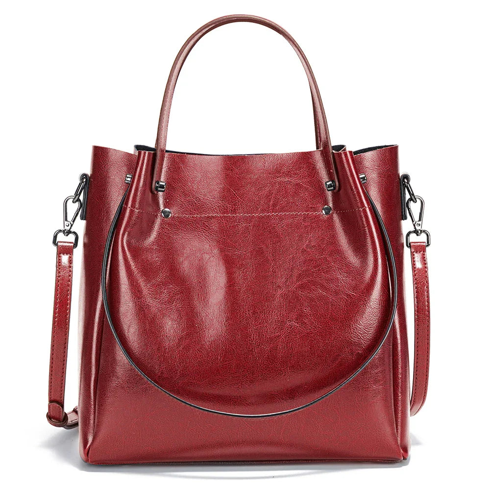 Bolsa Tote de Couro - La Spezia