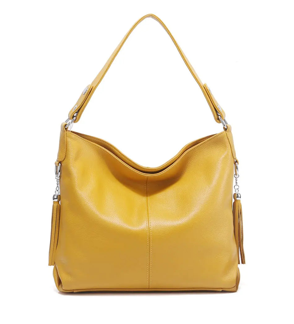 Bolsa de Ombro de Couro - Bolzano