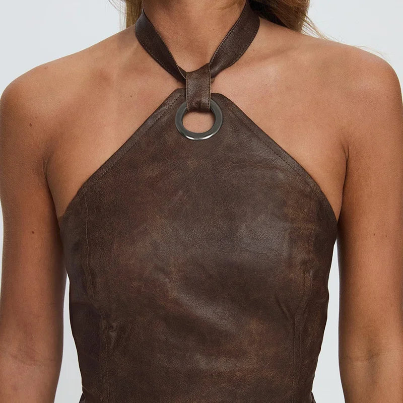 Top Couro Desirée