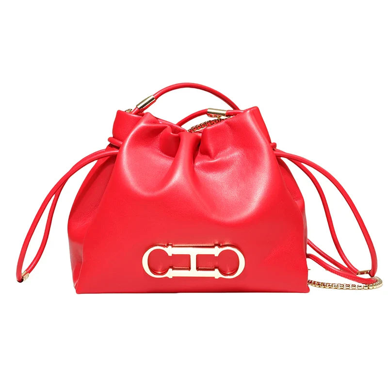 Bolsa Saco de Couro - Grosseto