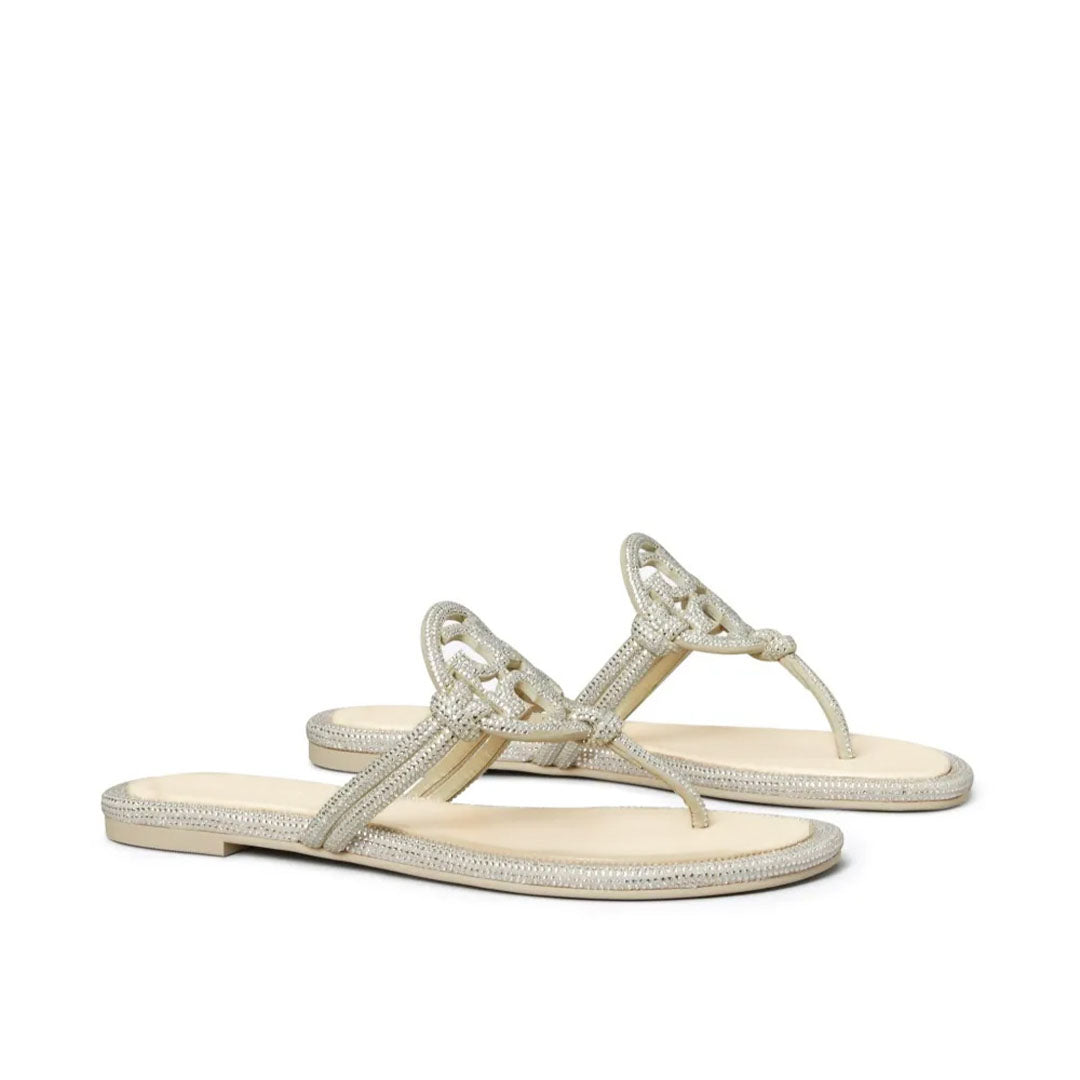 Tory Burch Miller Pavé Knotted Sandal