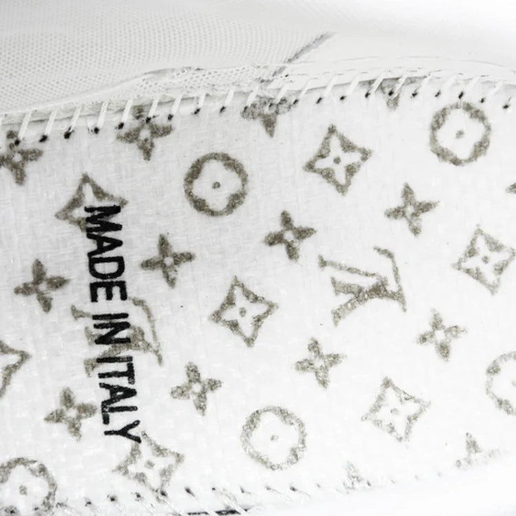 Louis Vuitton Trainer Low 'White Black'