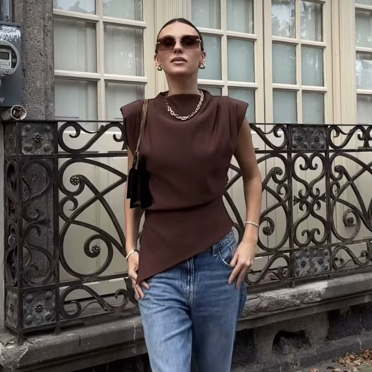 Blusa Assimétrica Ayla