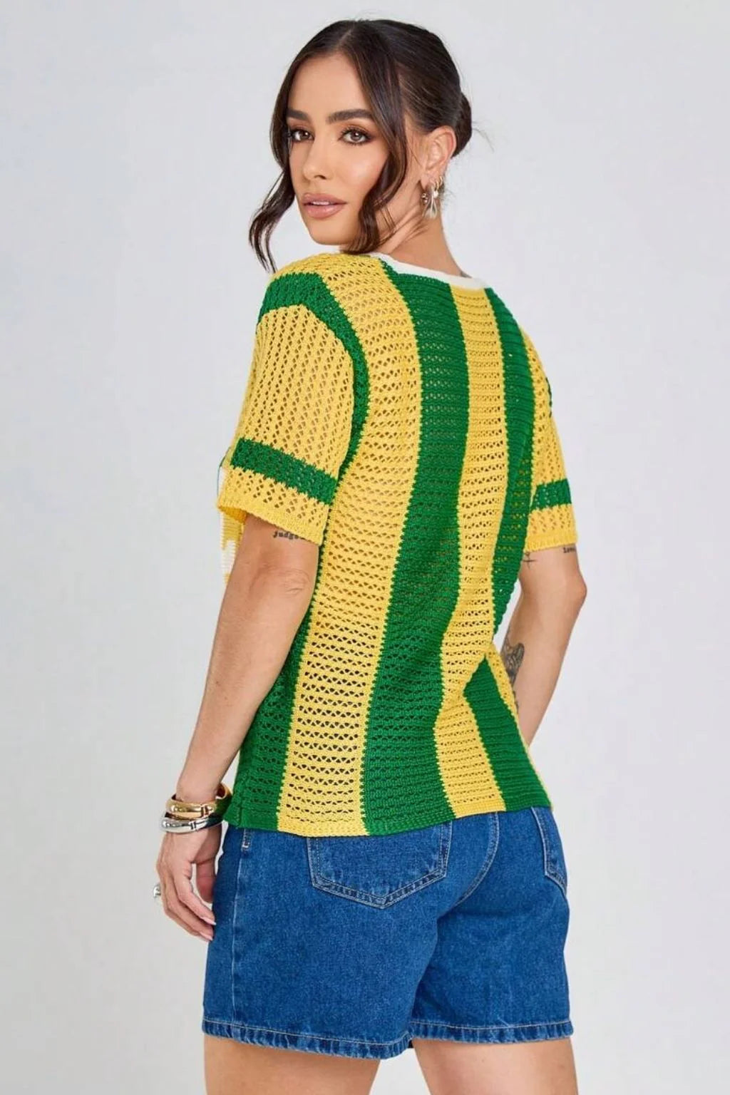 Blusa Brasil Tricot - Copa do Mundo
