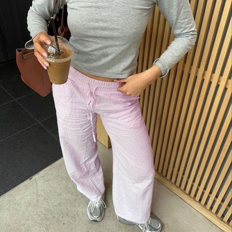 Calça Listrada Alexandra