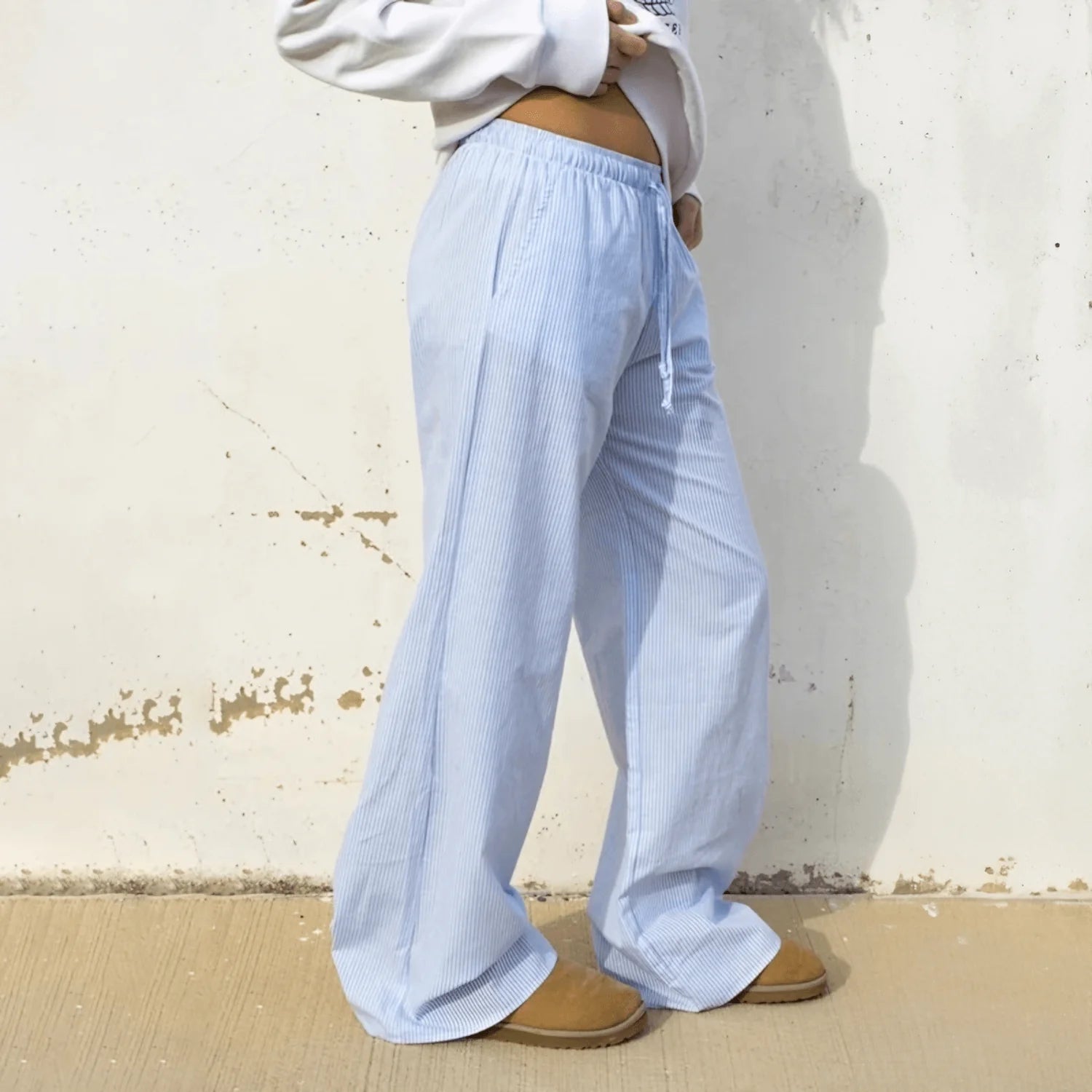 Calça Listrada Alexandra