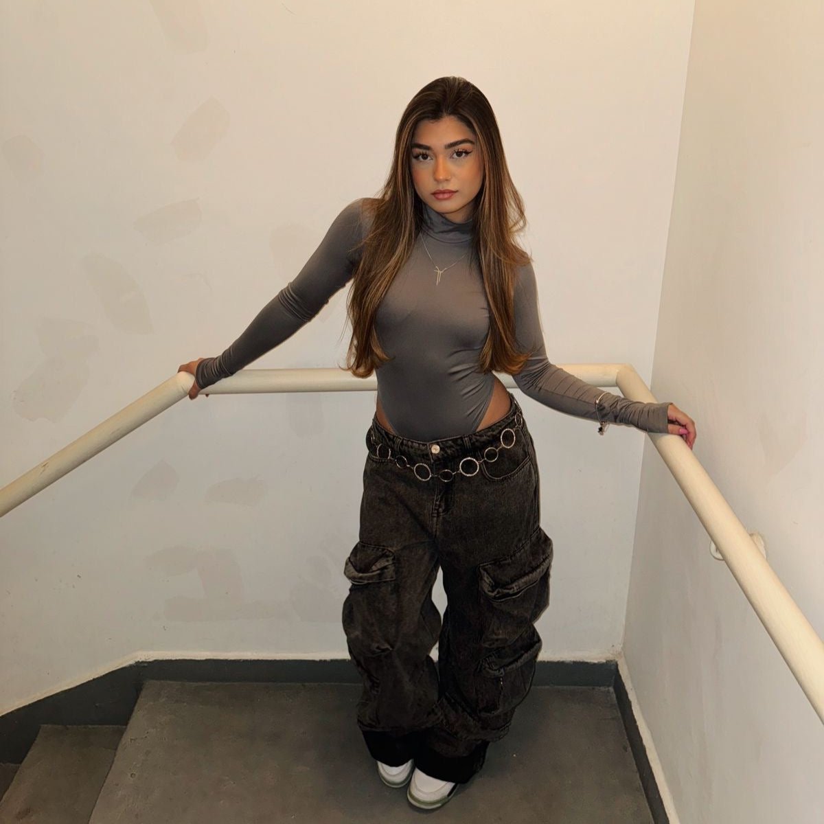 Body Manga Longa Ágatha (P, M e G)