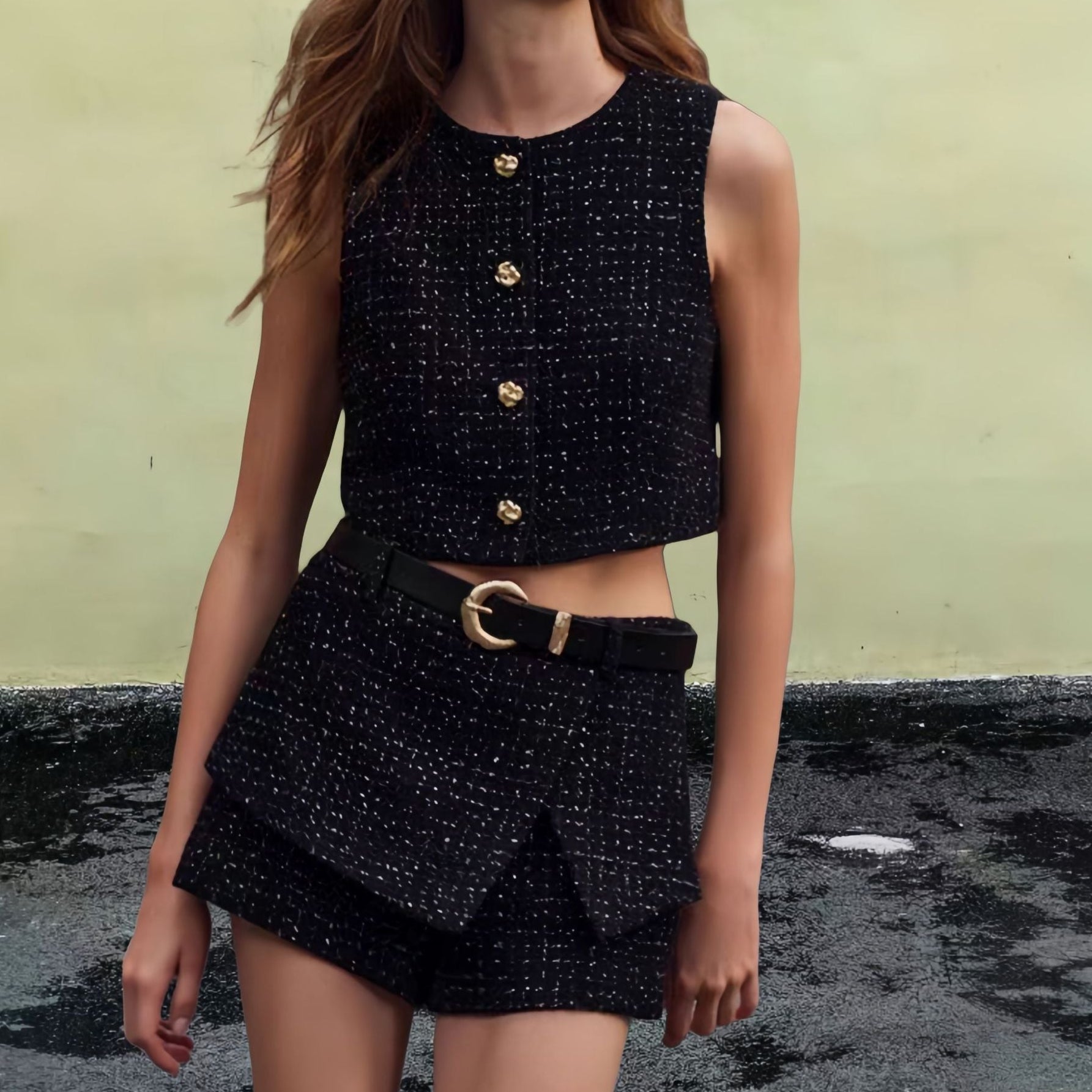 Conjunto Tweed Karine