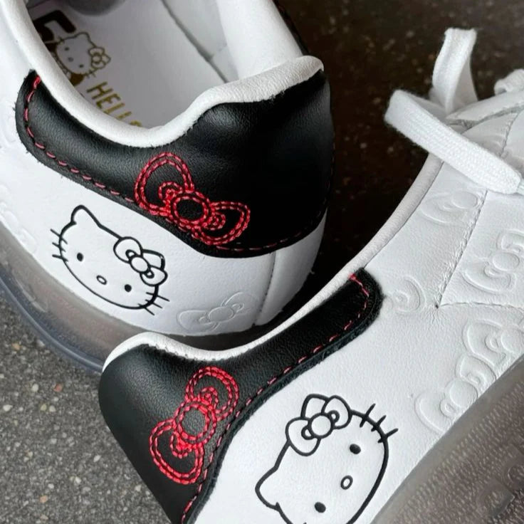 レディース ガゼル インドア ハローキティ アニバーサリー GAZELLE INDOOR HELLO KITTY ANNIVERSARY クラウドホワイト×レッド　