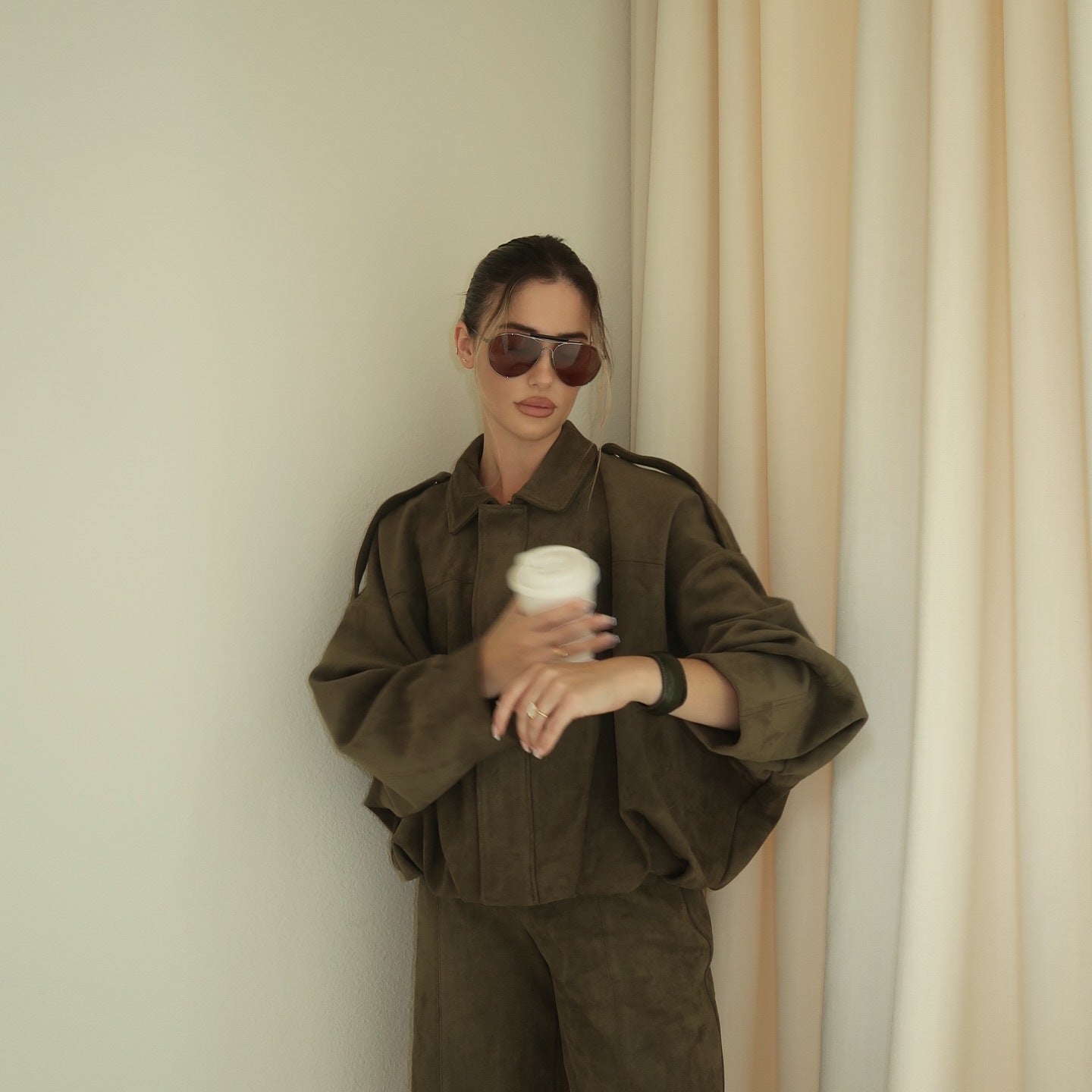 Jaqueta Camurça Aura