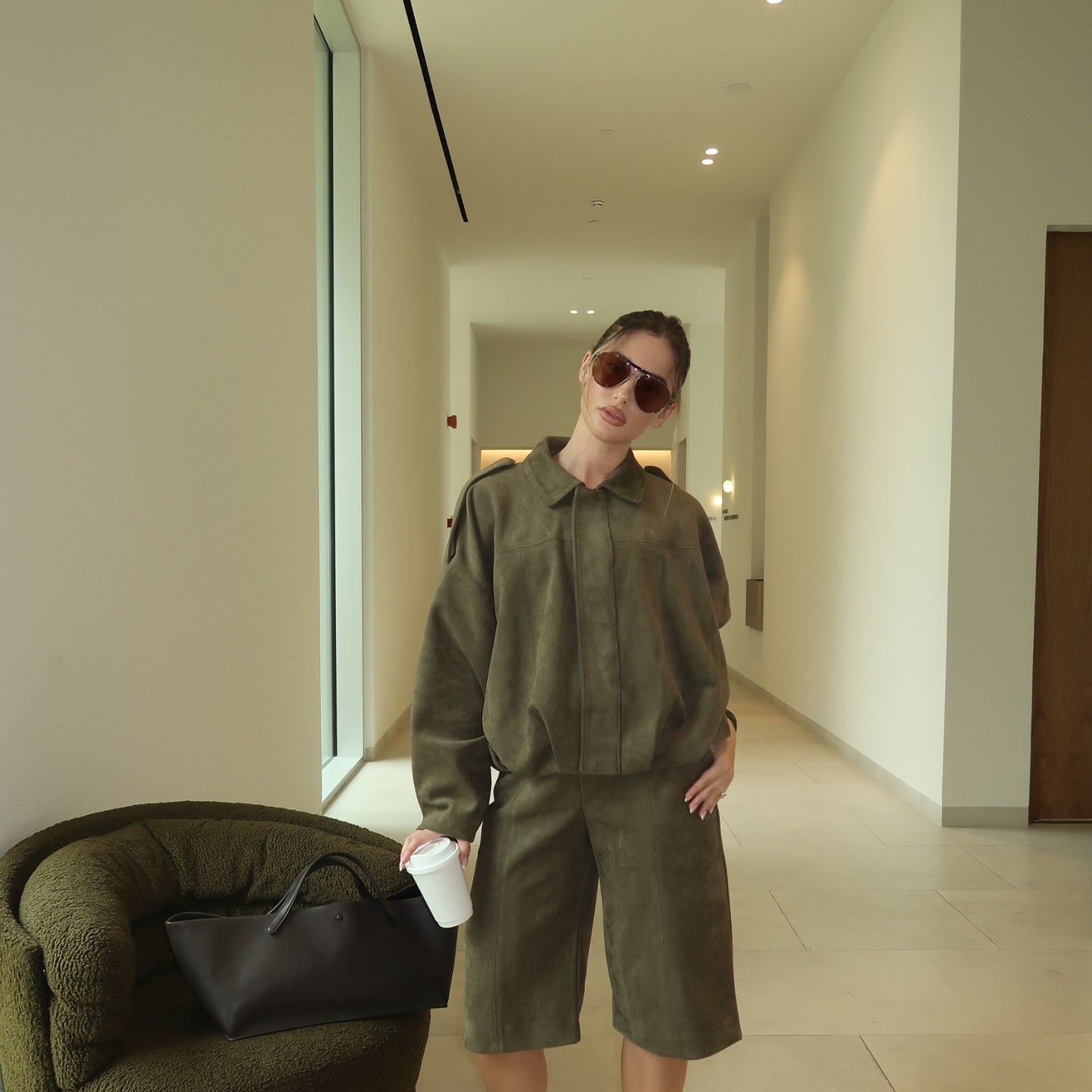 Jaqueta Camurça Aura