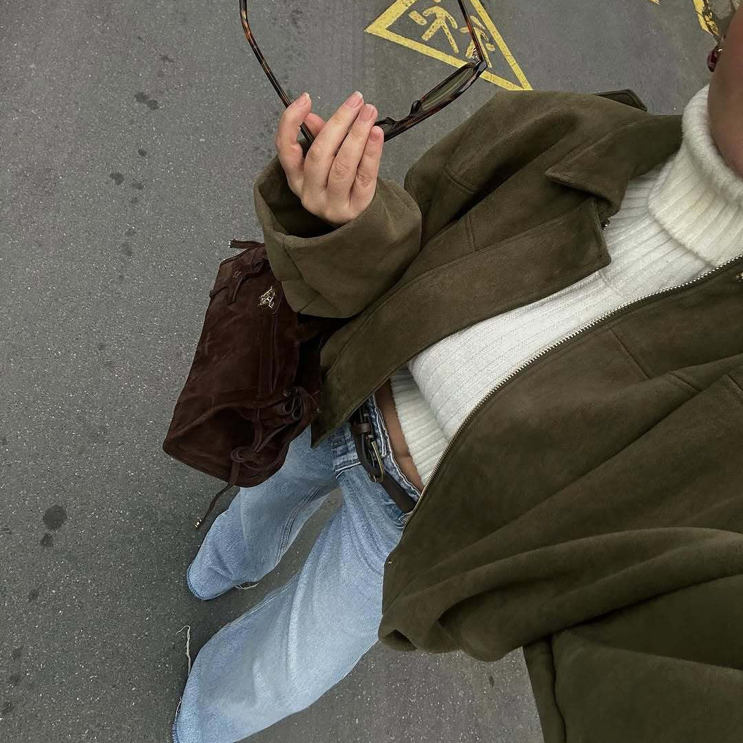 Jaqueta Camurça Aura