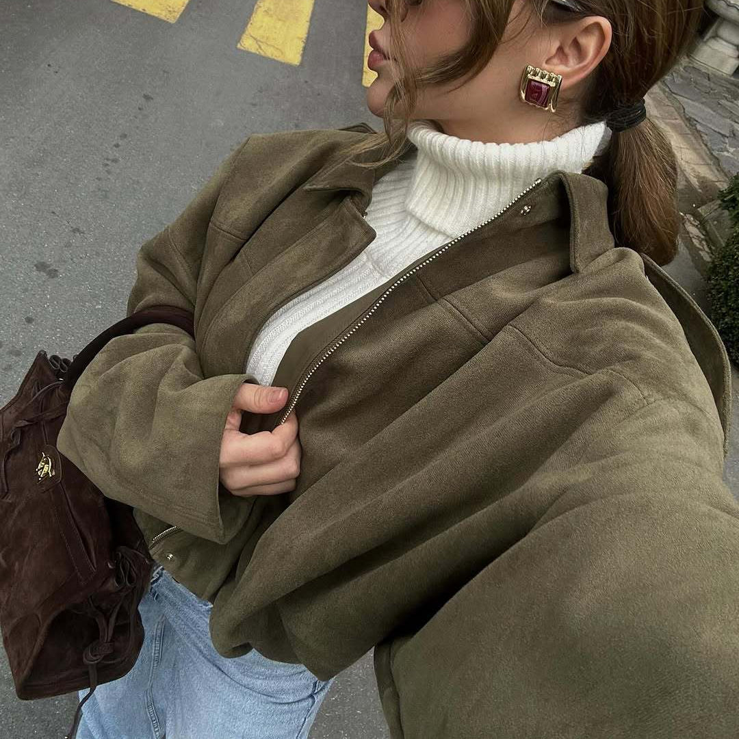 Jaqueta Camurça Aura