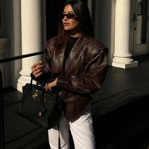 Jaqueta Couro Francisca