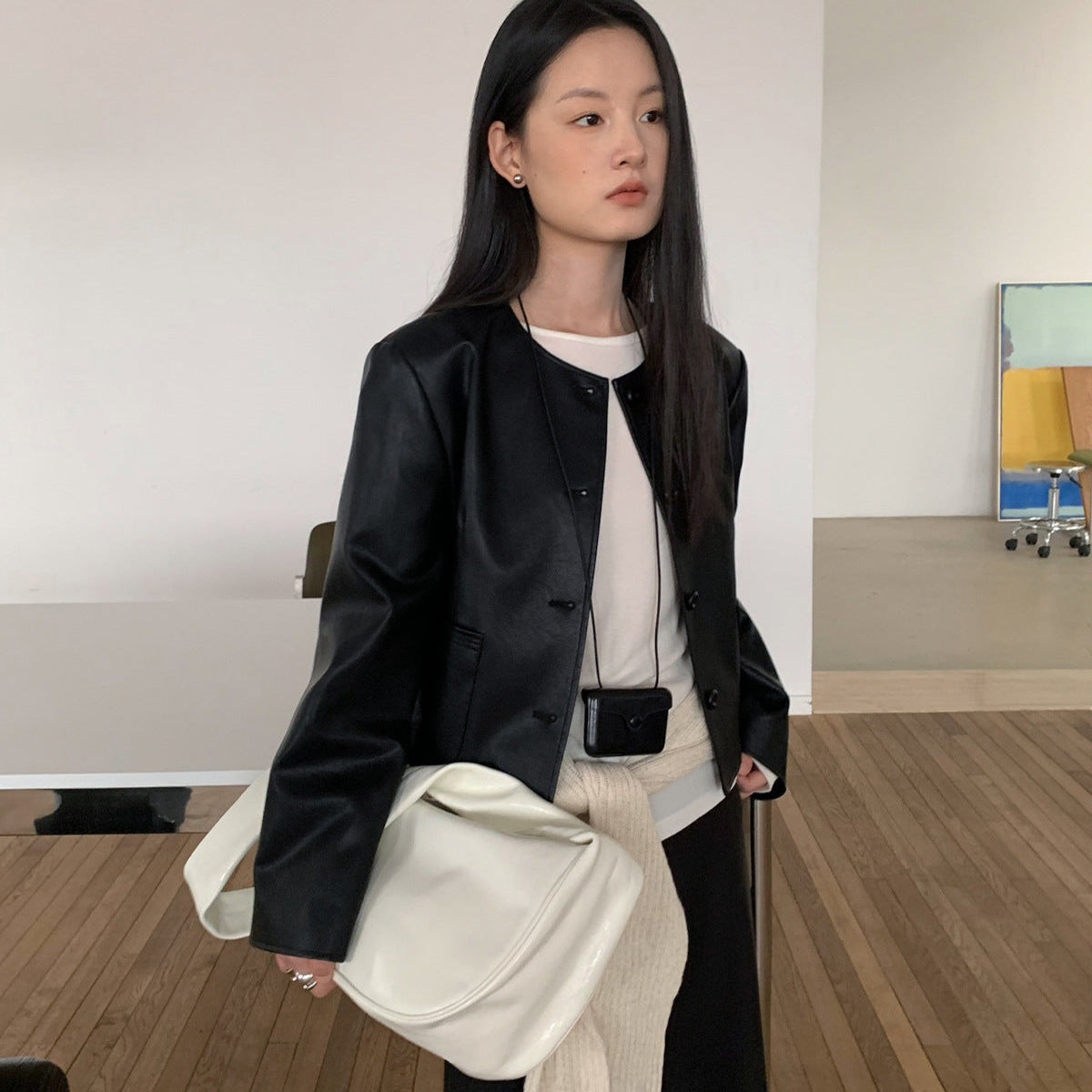 Jaqueta Couro Tereza