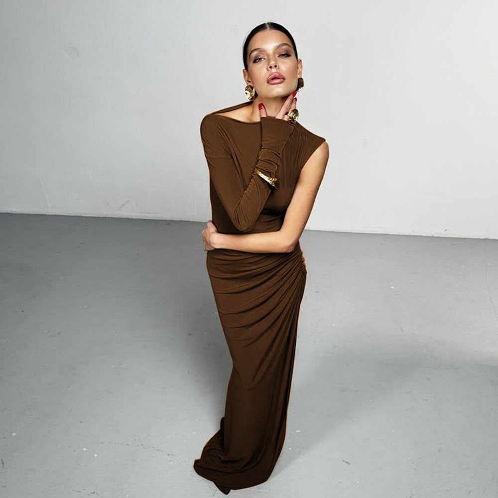 Vestido Ombro Único Balneário