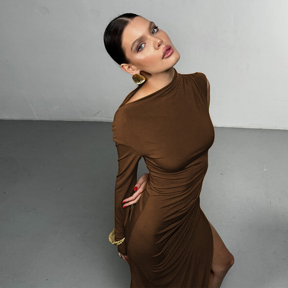 Vestido Ombro Único Balneário